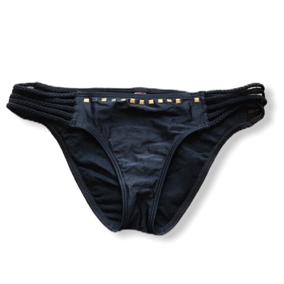 Luli Fama Bikini Bottom With Braiding‎ as is - Picture 1 of 6